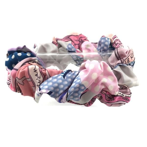 LOUISVUITTON ルイヴィトン シュシュ ヘアゴム シルク 100