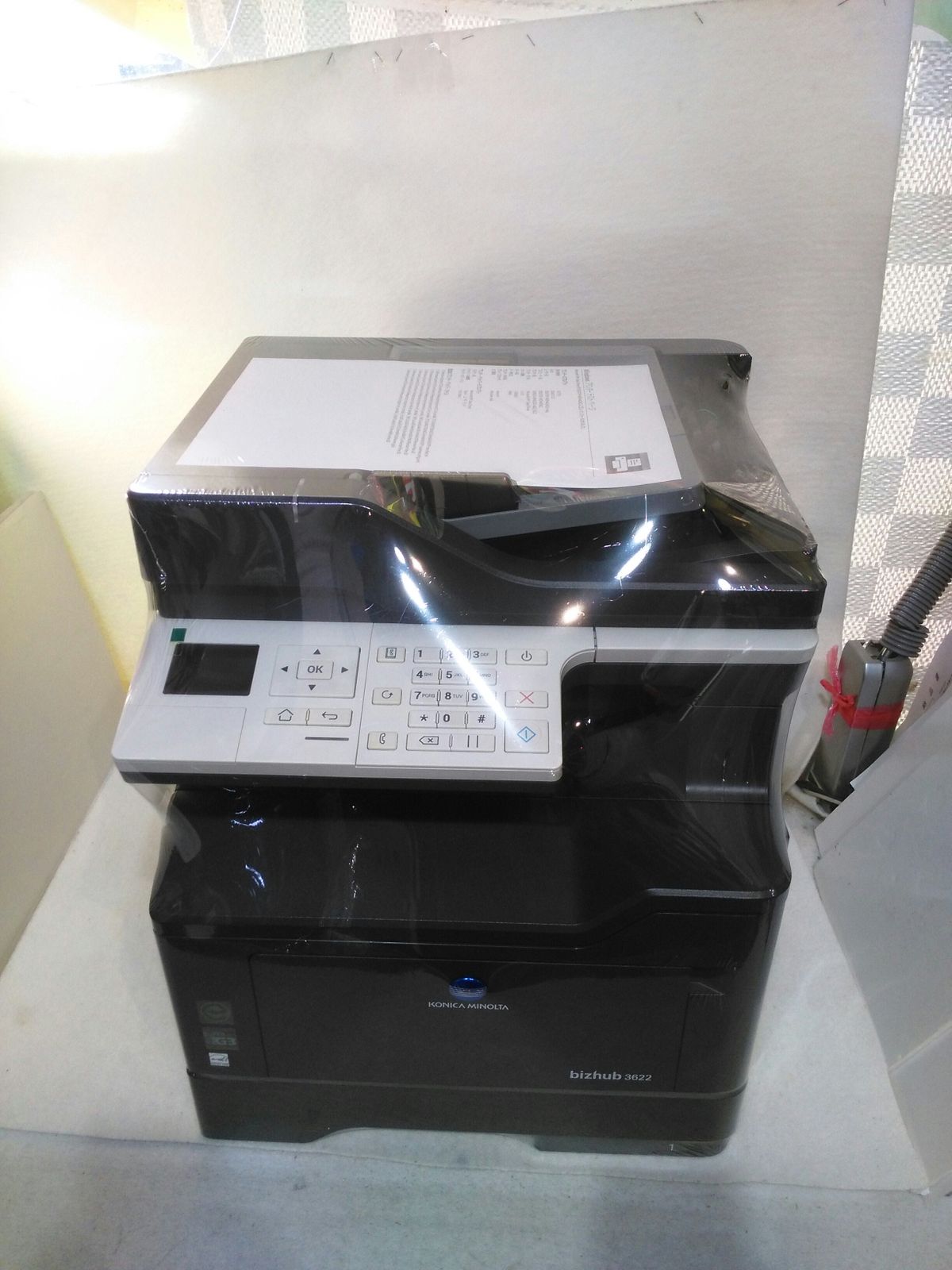 動作確認済】【中古】本体のみ コニカミノルタ bizhub 3622 A4モノクロ 
