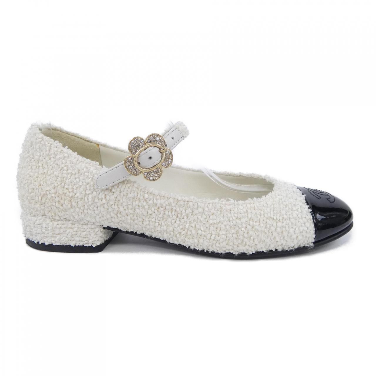 シャネル CHANEL メリージェーン MARY JANES G39582Y56215 フラットシューズ