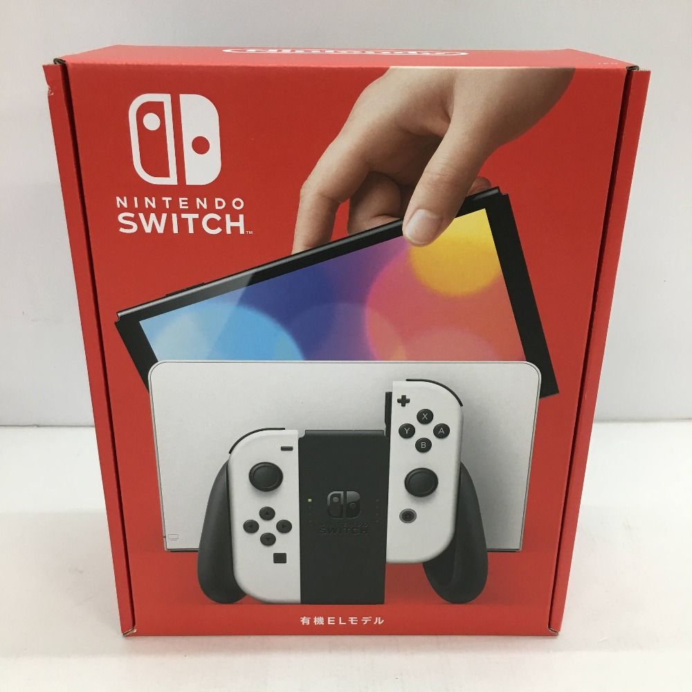 05w08892 【未使用 Nintendo Switch】ニンテンドースイッチ本体 有機ELモデル ホワイト ＊検品開封済み＊ ゲームハード  未使用品