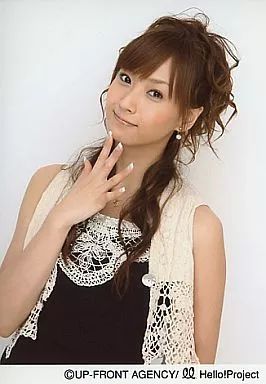 中古】生写真(ハロプロ) モーニング娘。/藤本美貴/上半身・衣装黒白