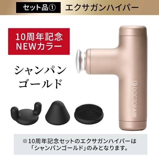 未使用新品》【在庫残り5点！】限定品10周年セットエクサガン REG-04  