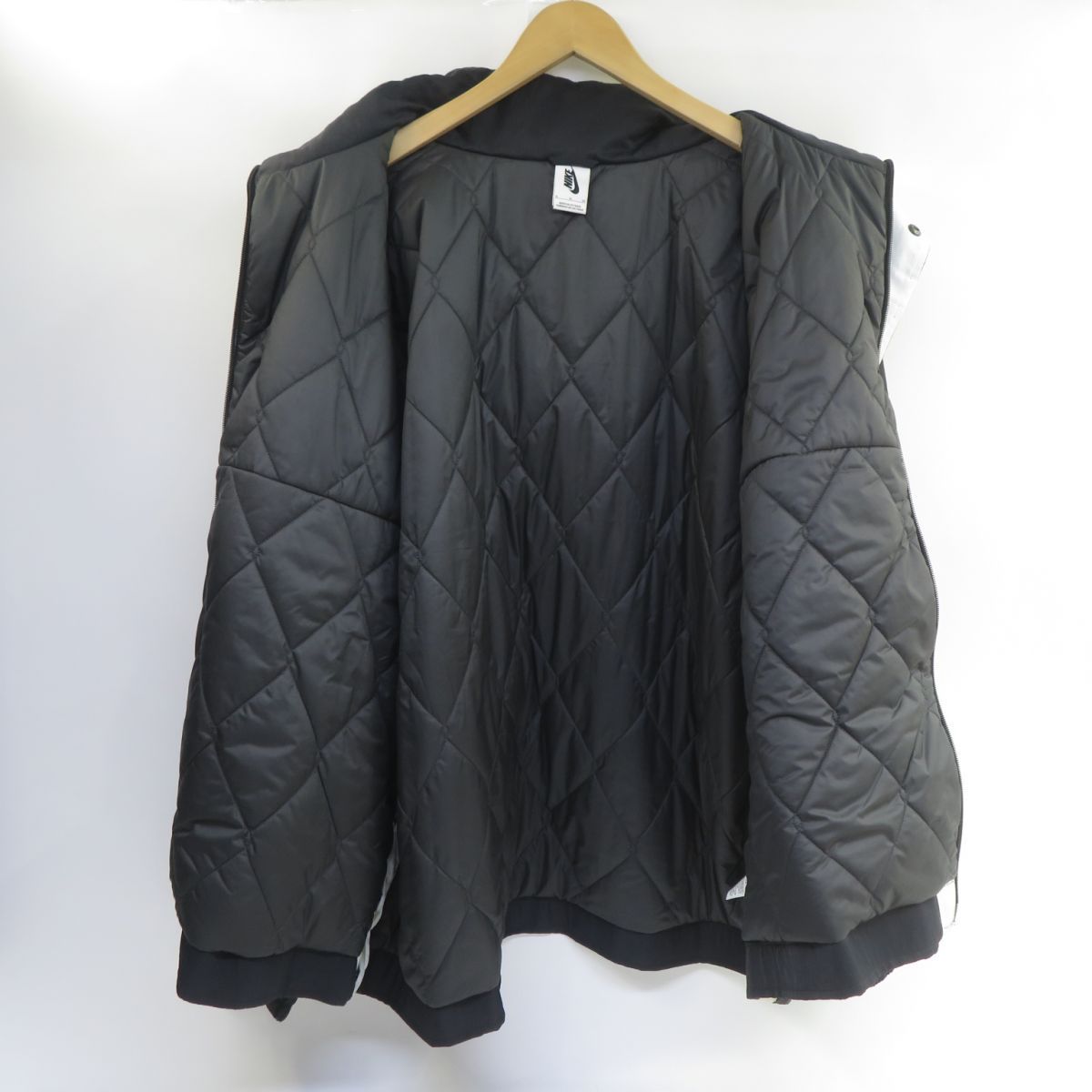 NIKE AMBUSH ブラックジャケット　サイズM NIKE×AMBUSH ナイキ アンブッシュ NBA COLLECTION NETS JACKET