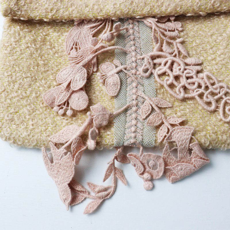 未使用 ミナペルホネン mina perhonen financier bag forest
