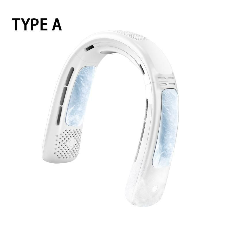 2025最新技術 最強冷却ネッククーラー 冷却プレート 首掛け扇風機 半導体冷却 ネックファン 超強風 携帯扇風機 熱中症対策 5800mAh 暑さ対