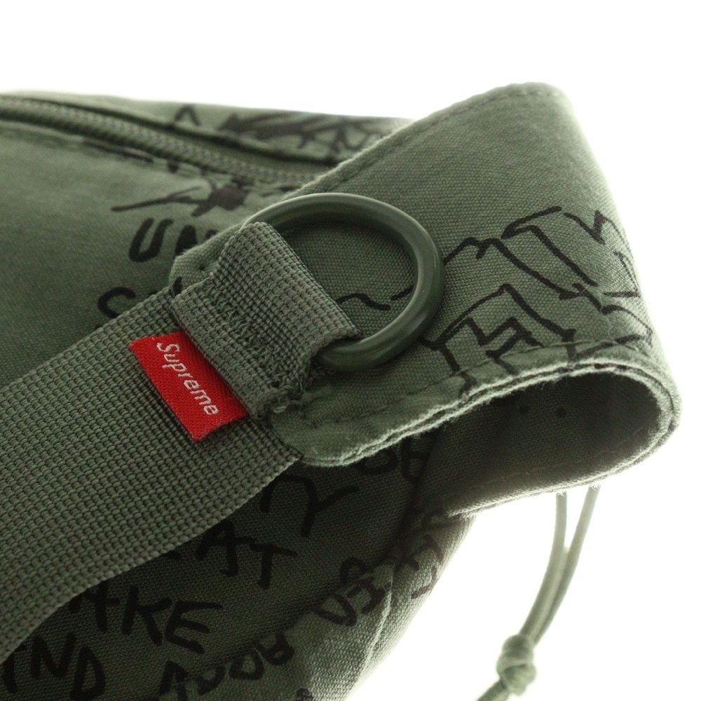 SUPREME Bagシュプリーム ウエストバッグ オリーブ（SUPREME