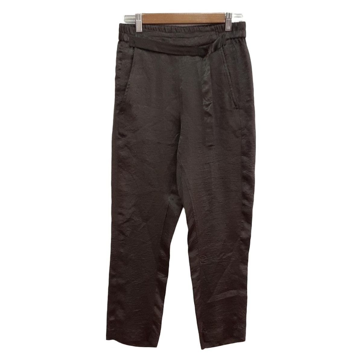 ANN DEMEULEMEESTER アンドゥムルメステール パンツ サイズSX|36 レディース - カーキ フルレングス