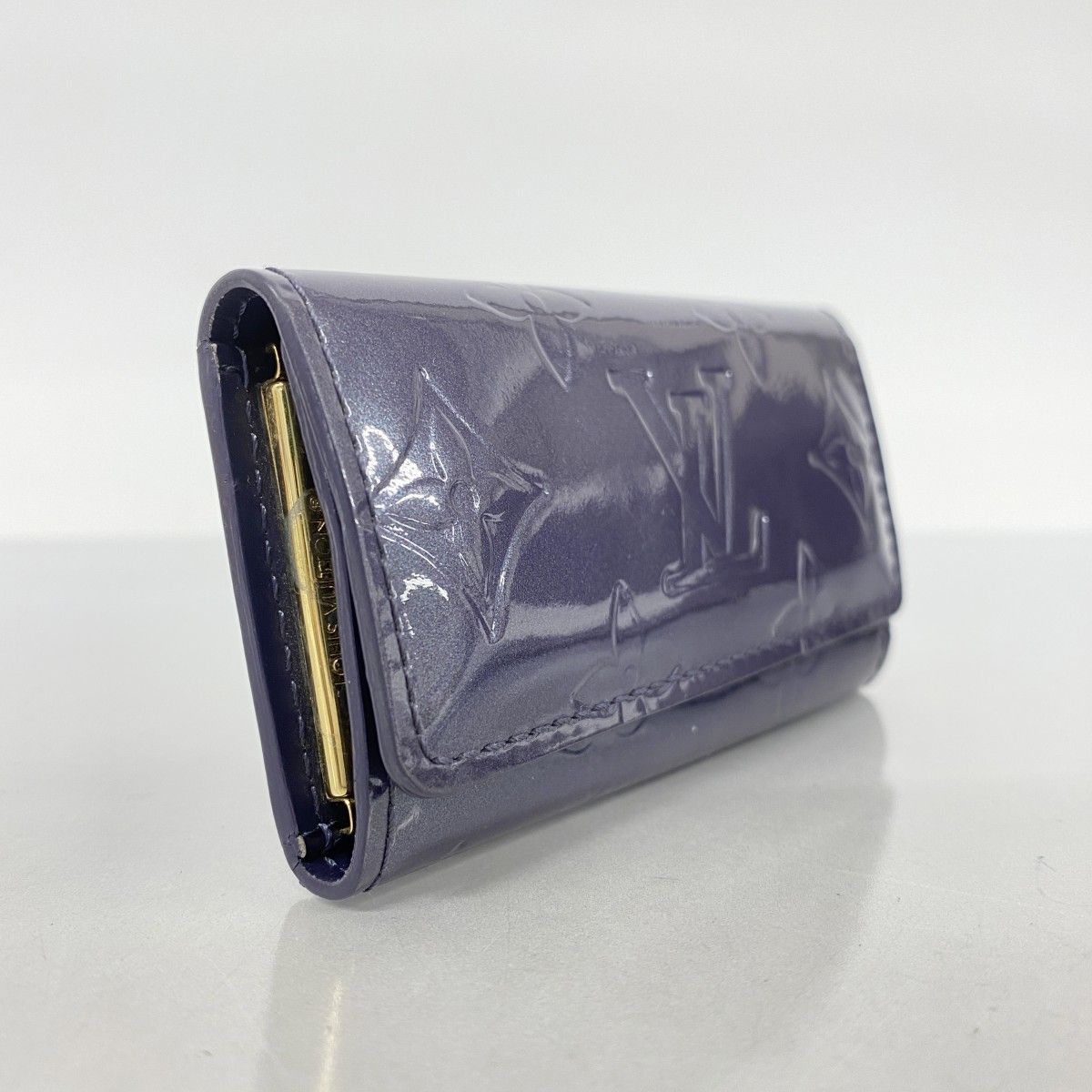 5mb1571-h ルイヴィトン キーケース ヴェルニ ミュルティクレ4 アンディゴ レディース