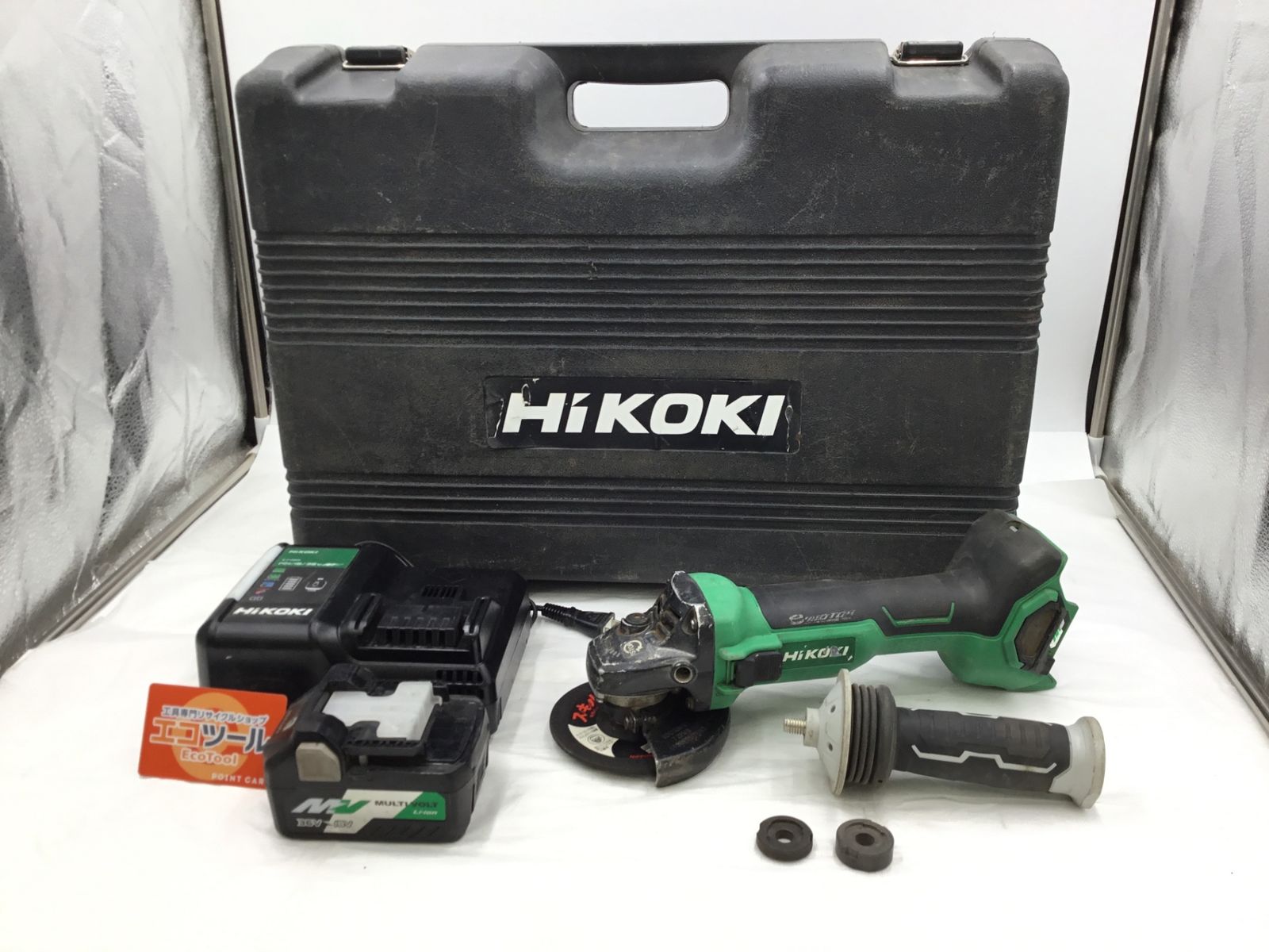 品 HiKOKI|ハイコーキ 100mm 36vコードレスディスクグラインダ G3610DAXP IT2COE3OBJKU エコツール半田店 M02
