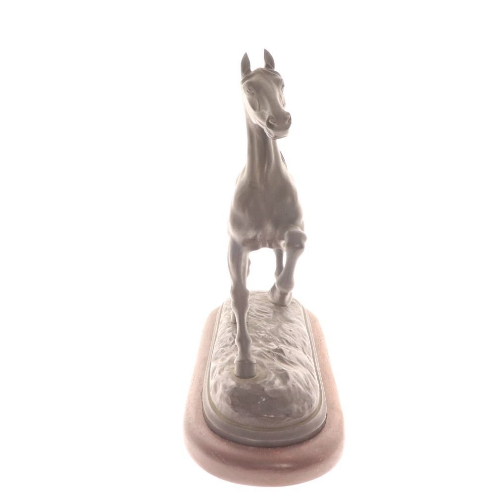 □ 後藤貞行 馬 ブロンズ像 置物 彫刻 美術品 ブラウン - メルカリ