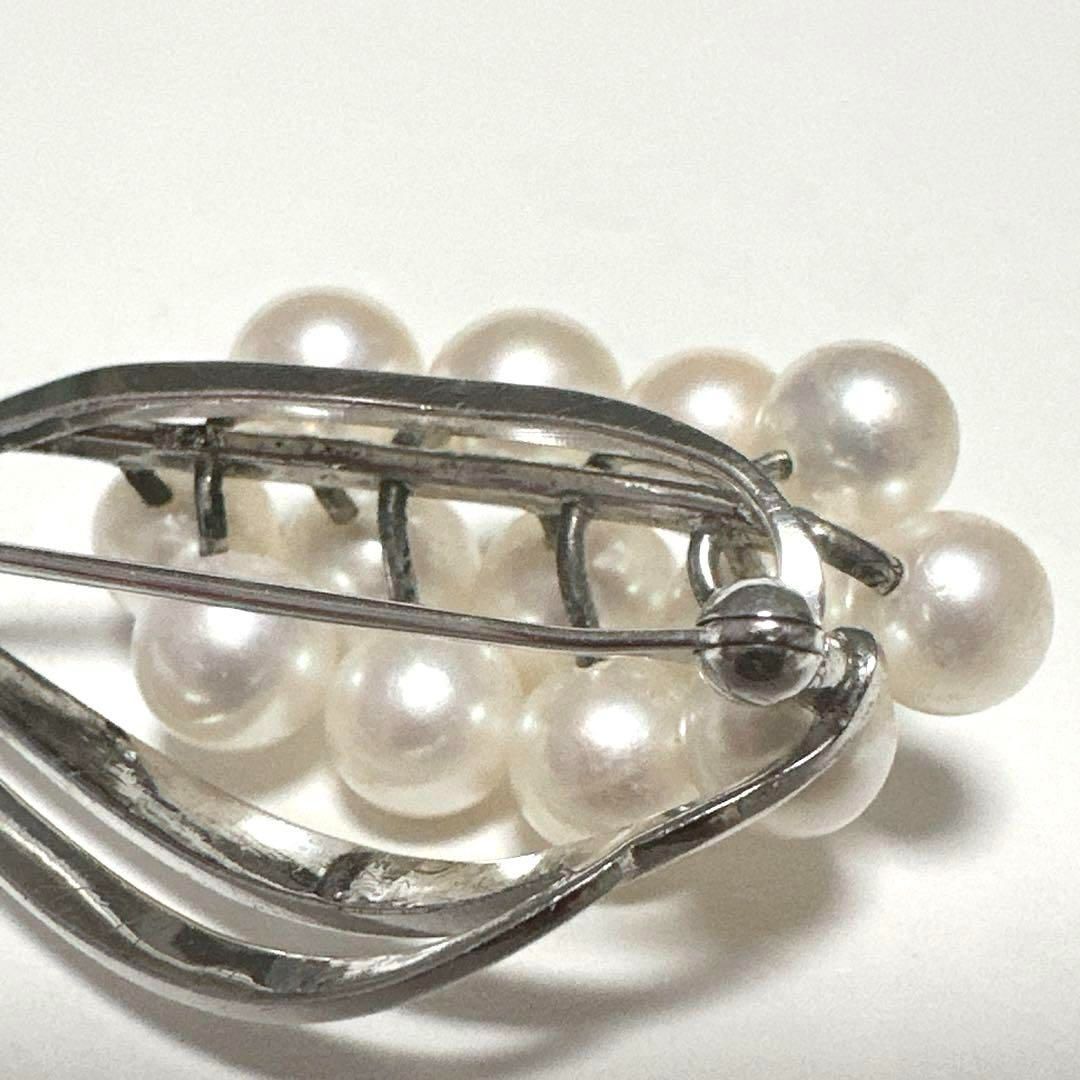 ミキモト MIKIMOTO ブローチ SV パール約5.7-6.8mm(13P) - メルカリ