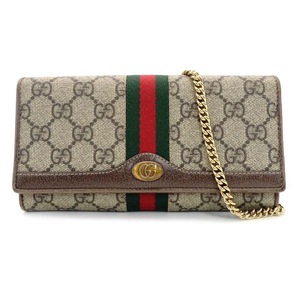 グッチ GUCCI オフディア GGマーモント PVC レザー チェーン グッチ GUCCI オフディア GGマーモント PVC レザー チェーン
