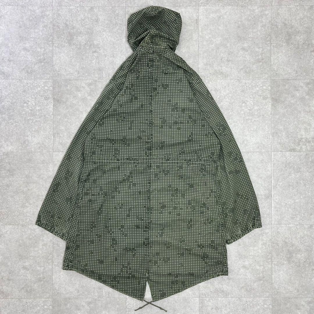 80年代 US ARMY ナイトデザートカモ パーカー フィッシュテール S 80s