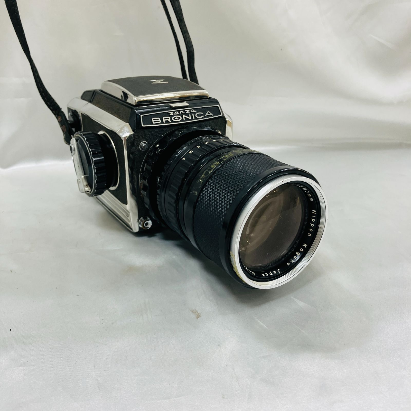 A【Zenza Bronica】ゼンザブロニカ カメラ NIKKOR-P 200mm 1:4