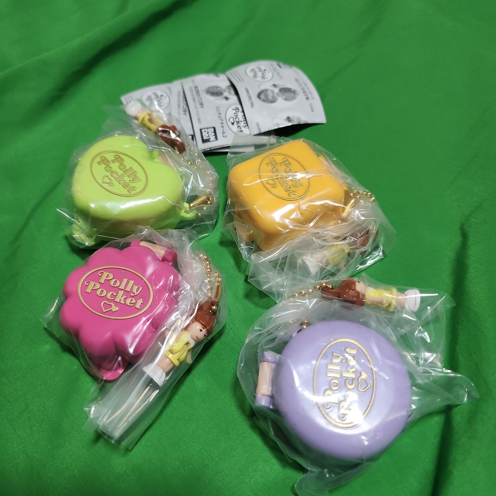 Polly Pocket ミニチュアチャーム2 コンプリート 全4種 A支店】 ① 全4