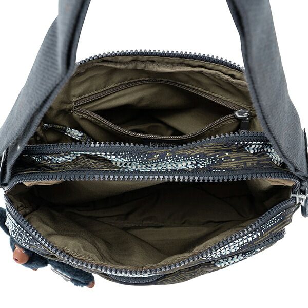 新品 キプリング KIPLING ショルダーバッグ SILEN ダイナミックドッツ