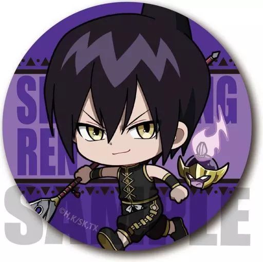 中古】バッジ・ピンズ 道蓮(戦闘服) てくトコ缶バッジ