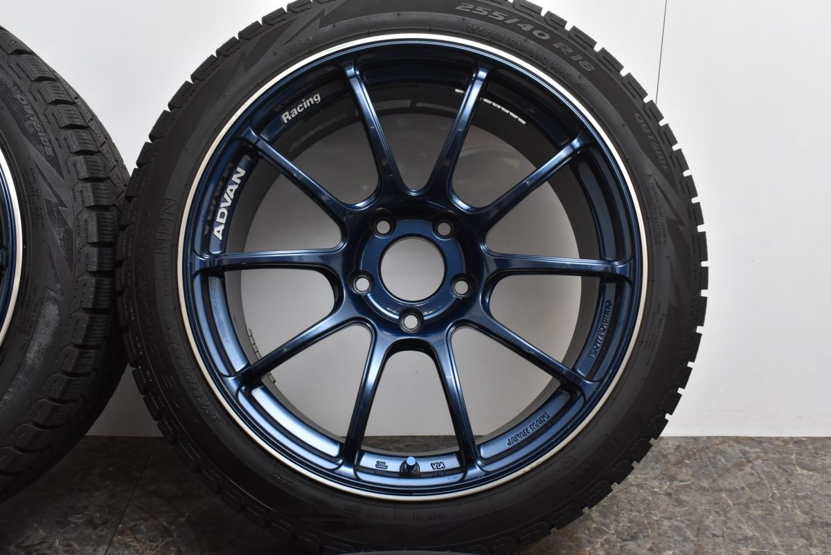 ★美品★バリ溝★ アドバン RZ アルミホイール 215/40R18 PCD 100 7.5J ホイールのみもOKです ADVAN スバル　189 Yahoo!オークション - 軽量 yokohama アドバンレーシング RZ2 ADVAN ra