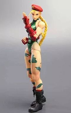 プレイアーツ改　ストリートファイターII　キャミィ　中古品 スーパーストリートファイター4 プレイアーツ改 Vol.2 キャミィ