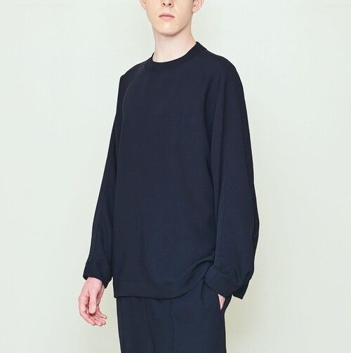 人気★美品　ユナイテッドアローズアンドサンズ　尾花大輔　ロングスリーブシャツ ユナイテッドアローズ＆サンズ×N.ハリ尾花大輔、ダークブラウン