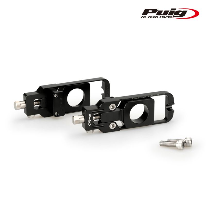 Puig 20687N CHAIN TENSIONER BLACK HONDA CBR1000RR FIREBLADE 20-25 CBR1000RR-R FIREBLADE 20-25 プーチ チェーン テンショナー