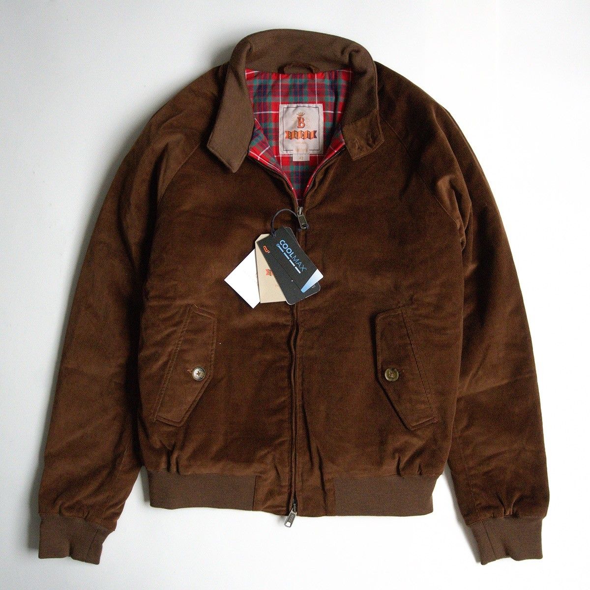 タグ付き未使用/ビッグサイズ】 BARACUTA 【G9 中綿 コーデュロイ  