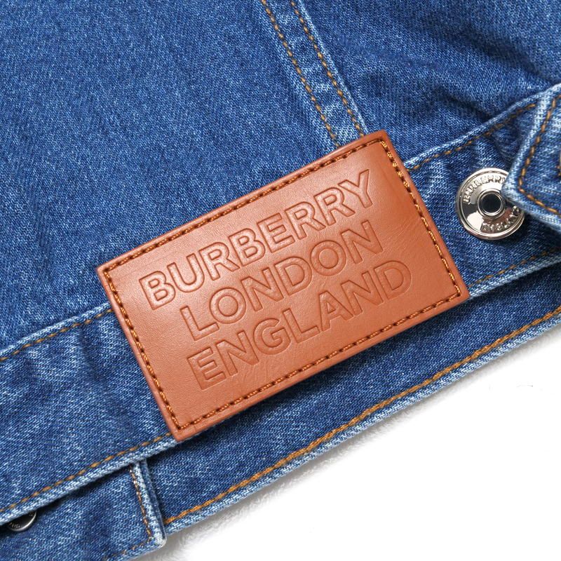 【美品】Burberry デニムジャケット バーバリー サイズ38 BURBERRY BLUE LABEL バーバリーブルーレーベル デニム