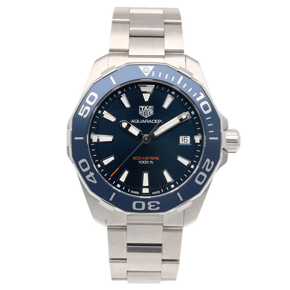 タグホイヤー アクアレーサー 腕時計 時計 ステンレススチール WAY 111 C クオーツ メンズ 1年保証 TAG HEUER