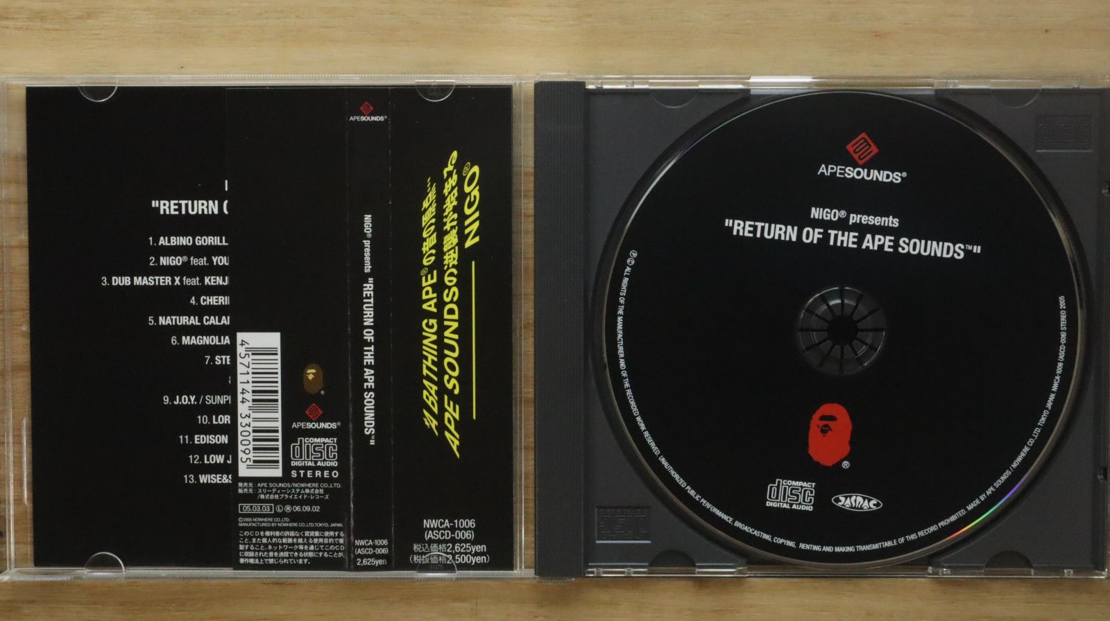 国内盤CD☆ニゴー/Nigo□ NIGO presents Return of the APE