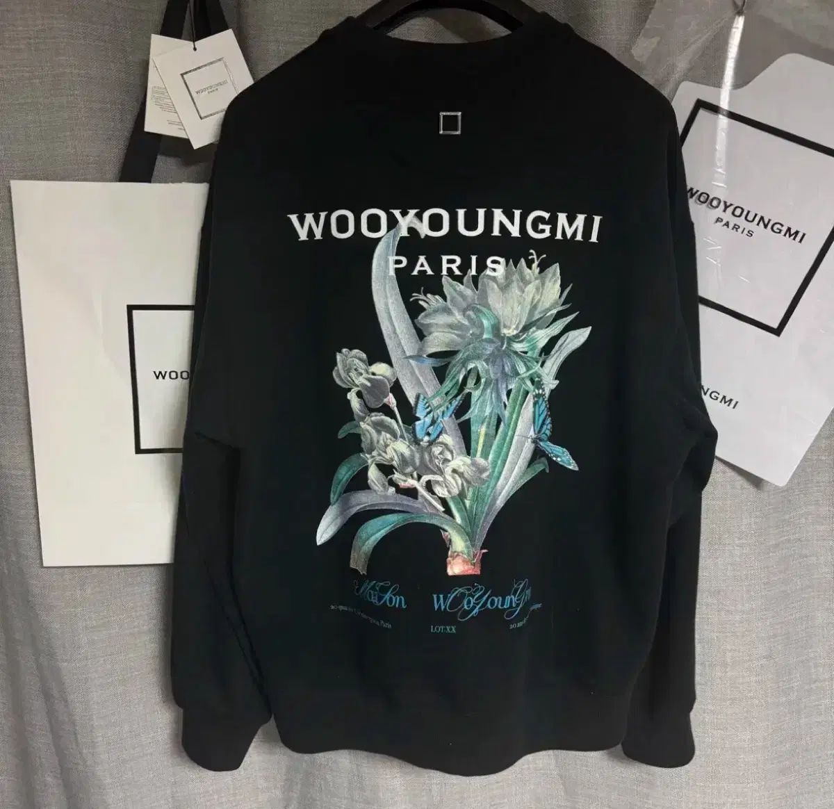 WOOYOUNGMI ウーヨンミ フラワー パーカー