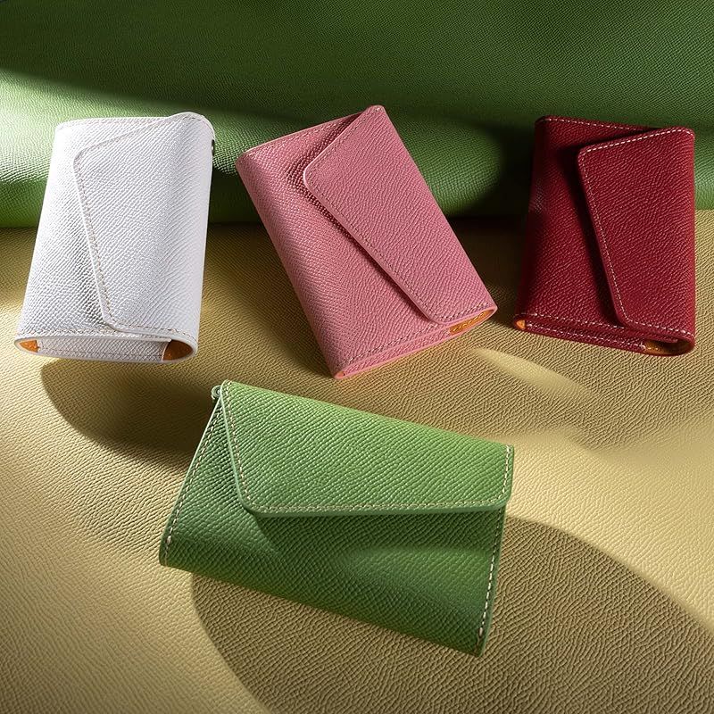 COGURE コグレ スマートキーケース 本革 ヨーロピアンエンボスレザー 透明窓 スマートキーホルダー カード入れ ギフトボックス付き ヴェールクリケット VertCriquet