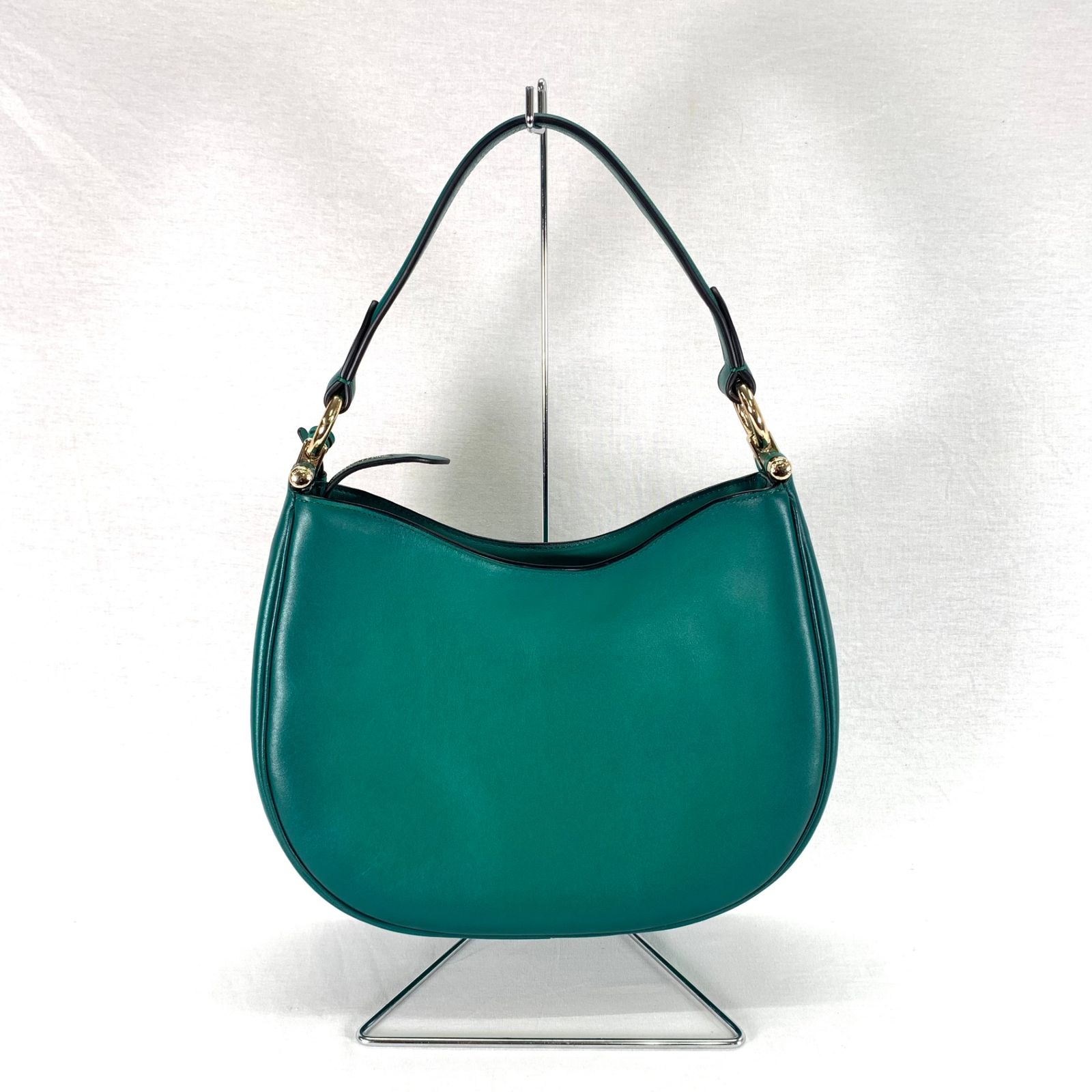 COACH コーチ ノマド サッチェル ハンドバッグ ワンショルダー グリーン 2wayバッグ 54868