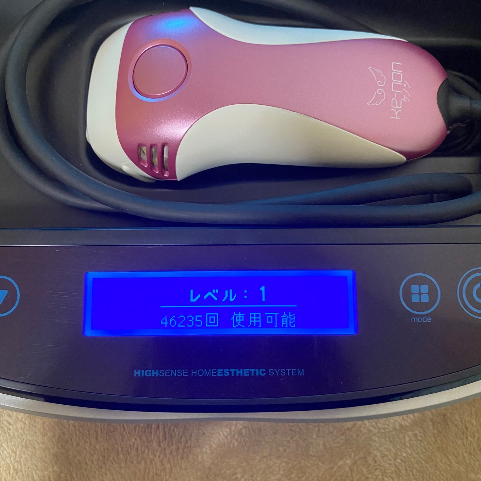 ケノン KE-NON NIPL-2080 Ver4.1 フラッシュ式光脱毛器