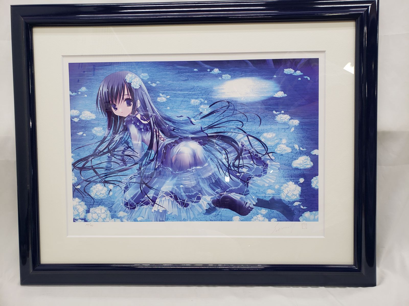 てぃんくる ミクスドメディア アールビバン 版画 てぃんくる 雪月華舞-凛- アールビバン ミクスドメディア