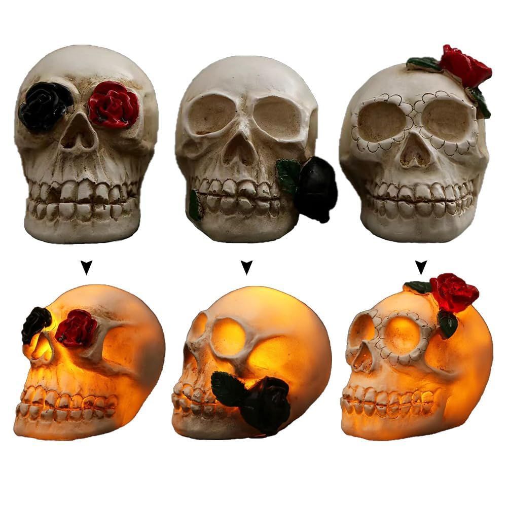 可動式 ドクロ 人体模型 3体セット 可動式 ドクロ 人体模型 3体セット