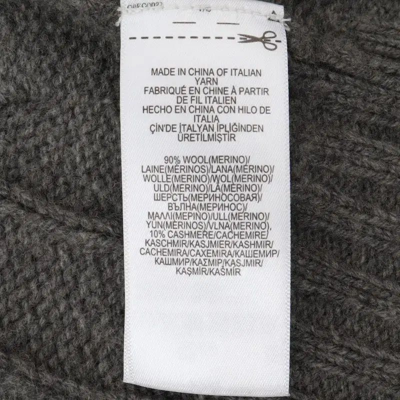 カシミヤ ローブ