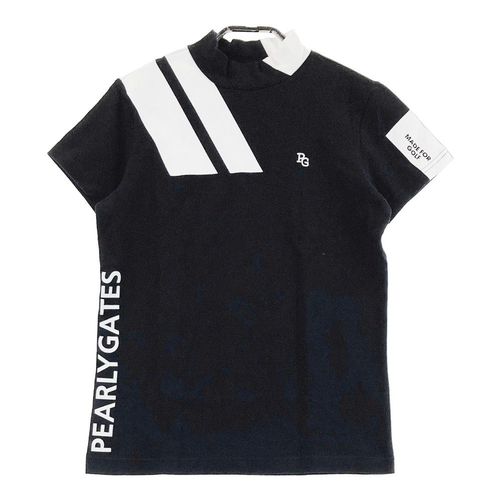 パーリーゲイツ ダイヤロゴ柄ハイネックワンピース 秋冬に！パーリー