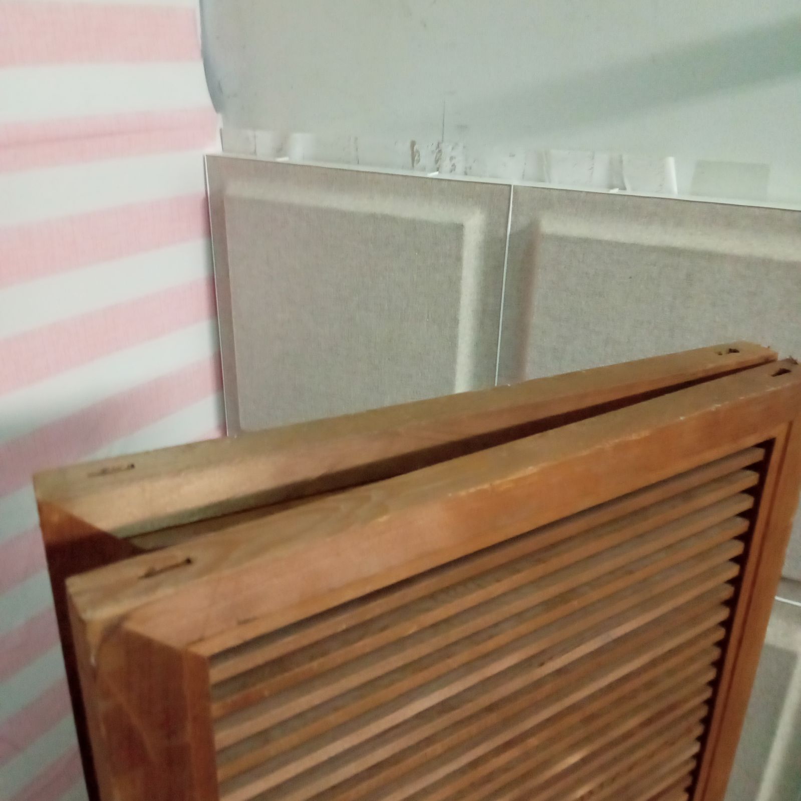 木製 パーテーション 衝立 屏風 2連 間仕切り