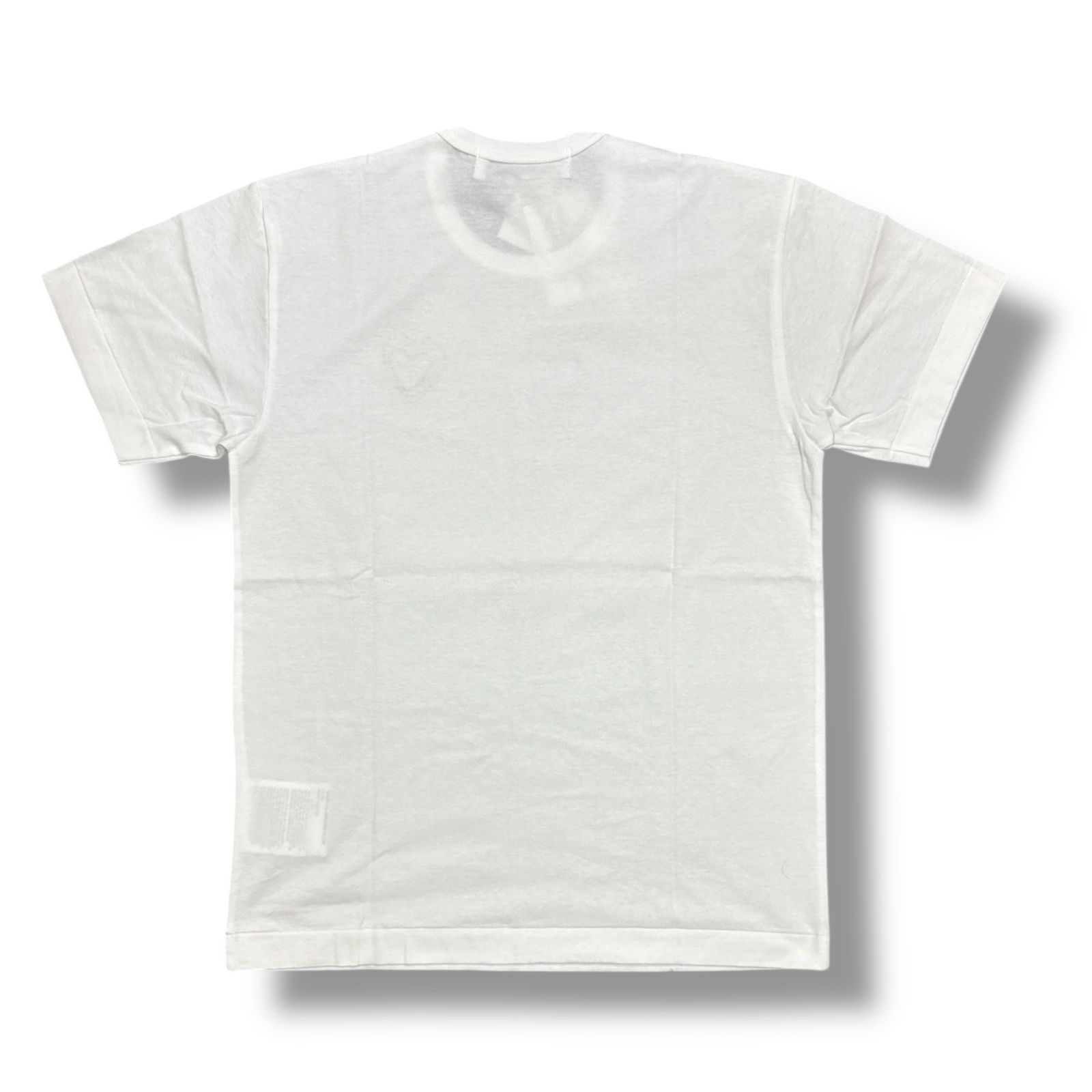 PLAY COMME des GARCONS Tシャツ(ホワイト×ブラックハート) [AX