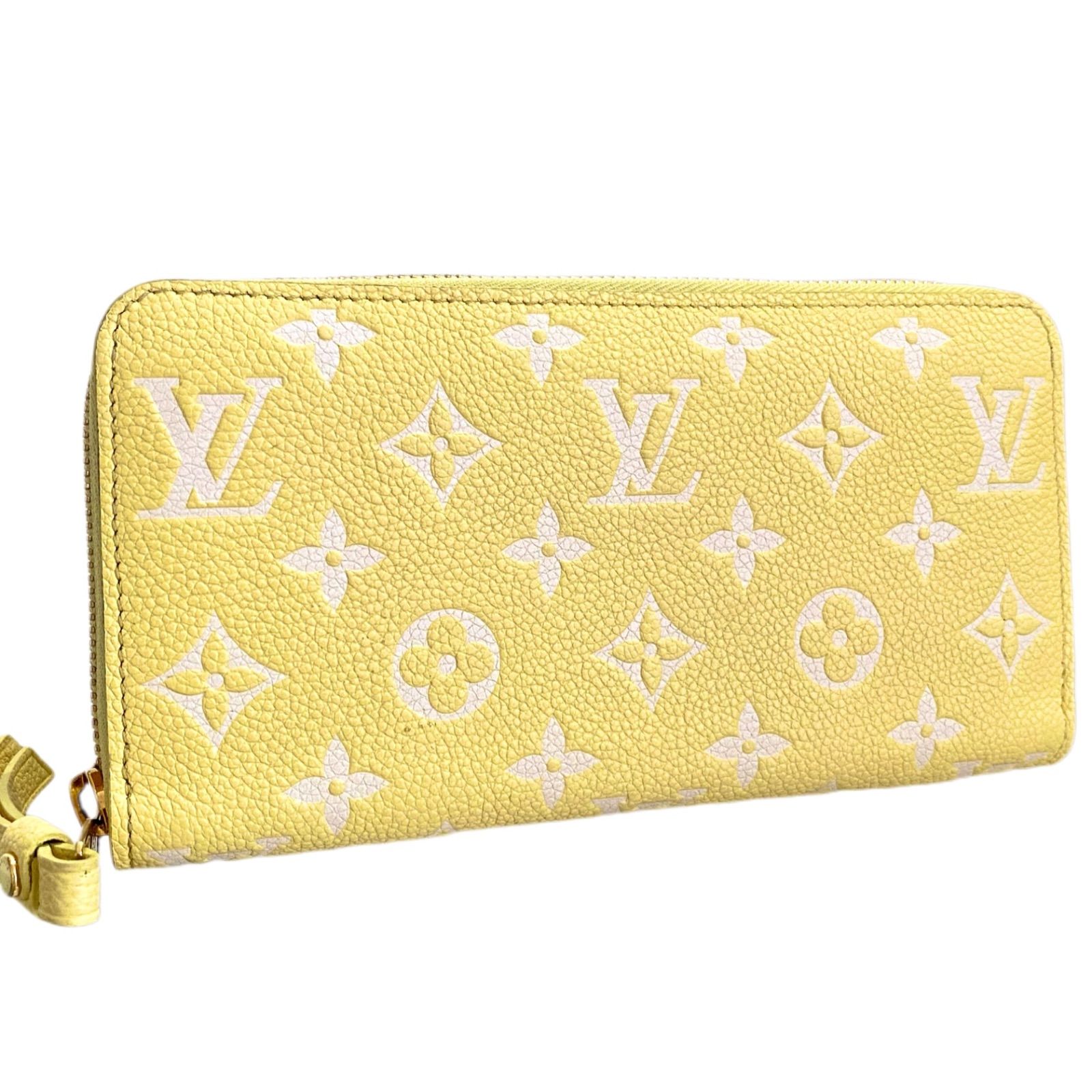 日本限定】Louis Vuitton 長財布 ジッピーウォレット イエロー-