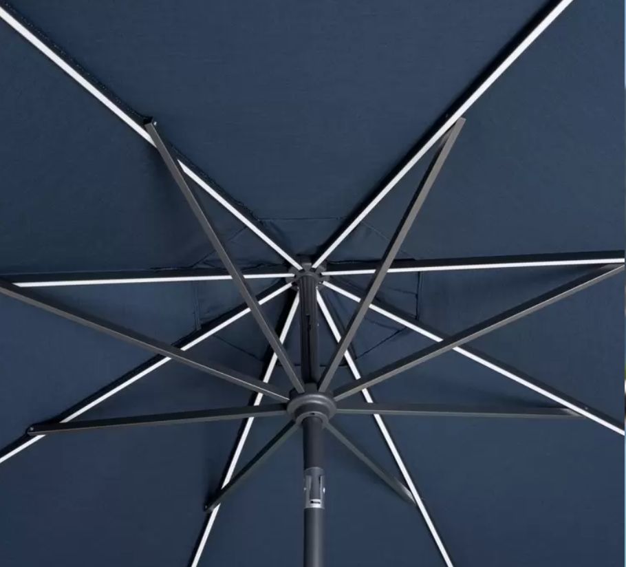 サンヴィラ 屋外用ガーデンパラソル LEDライト付 10フィート 3m OLIVEOS_COM_TR