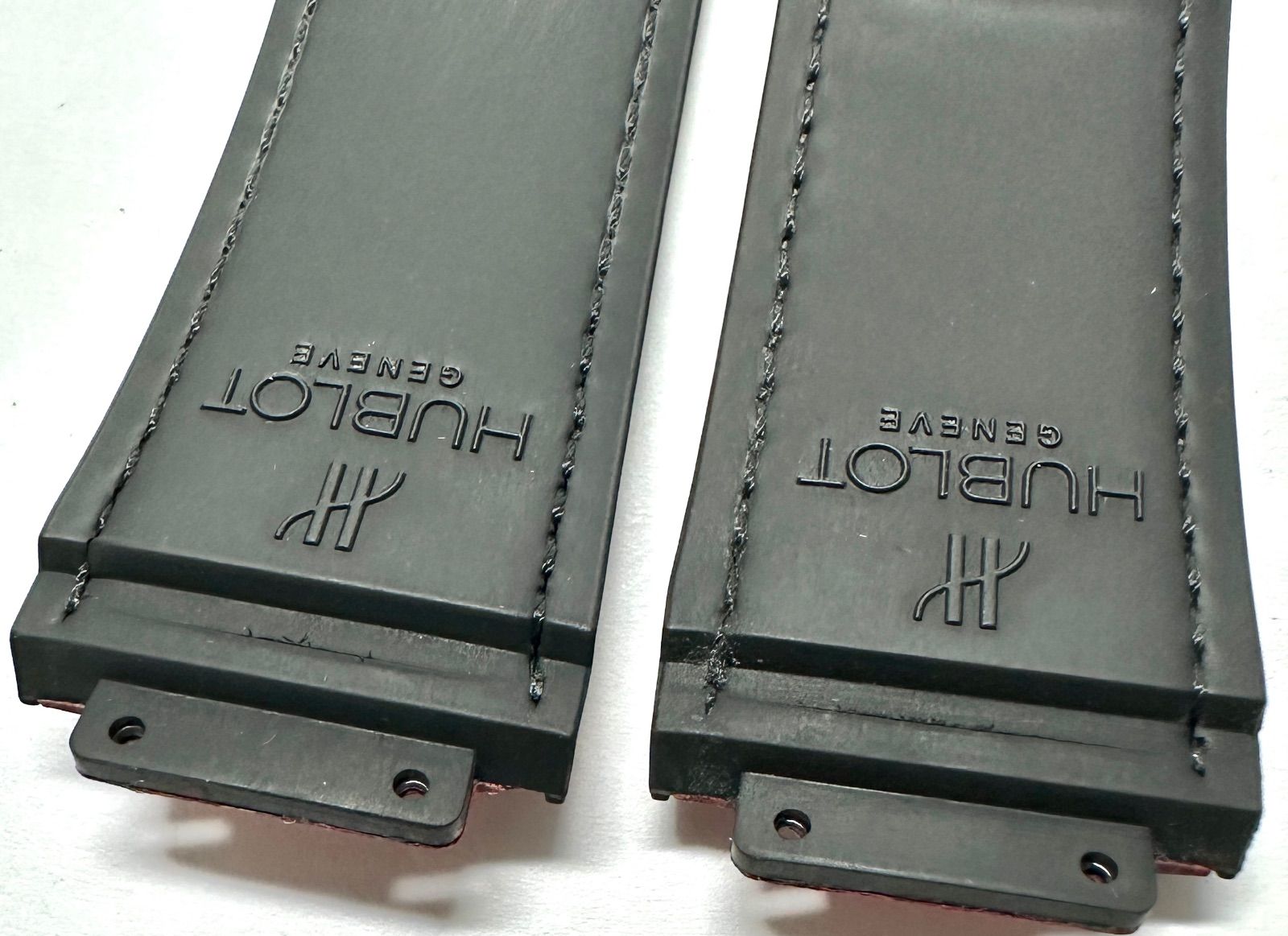 ウブロ HUBLOT クラシックフュージョン 純正ストラップ 黒レザーラバー