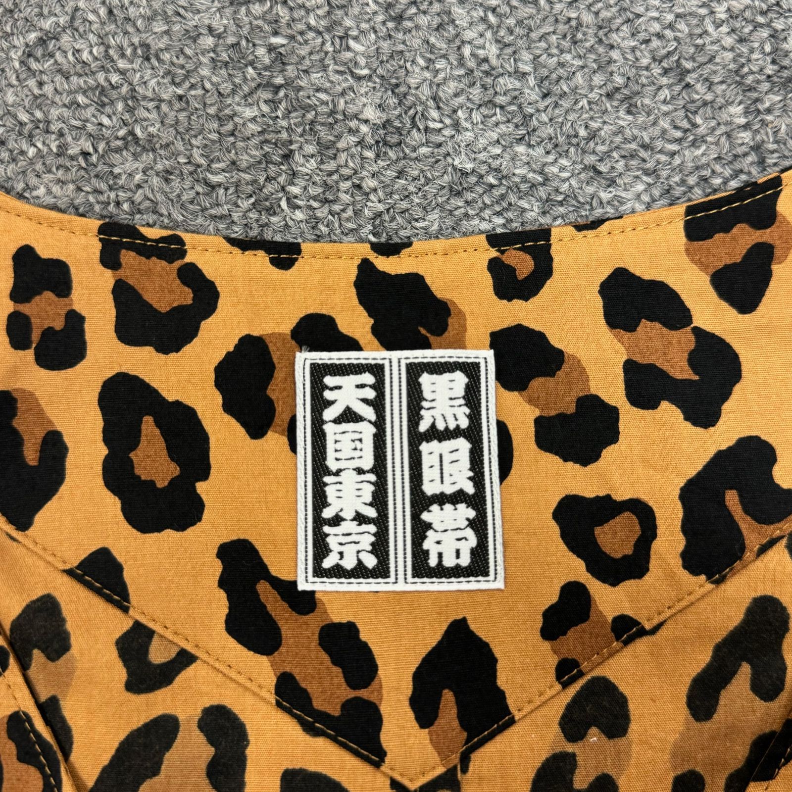 定価39600円 BlackEyePatch WACKO MARIA LEOPARD DABO SHIRT BEP