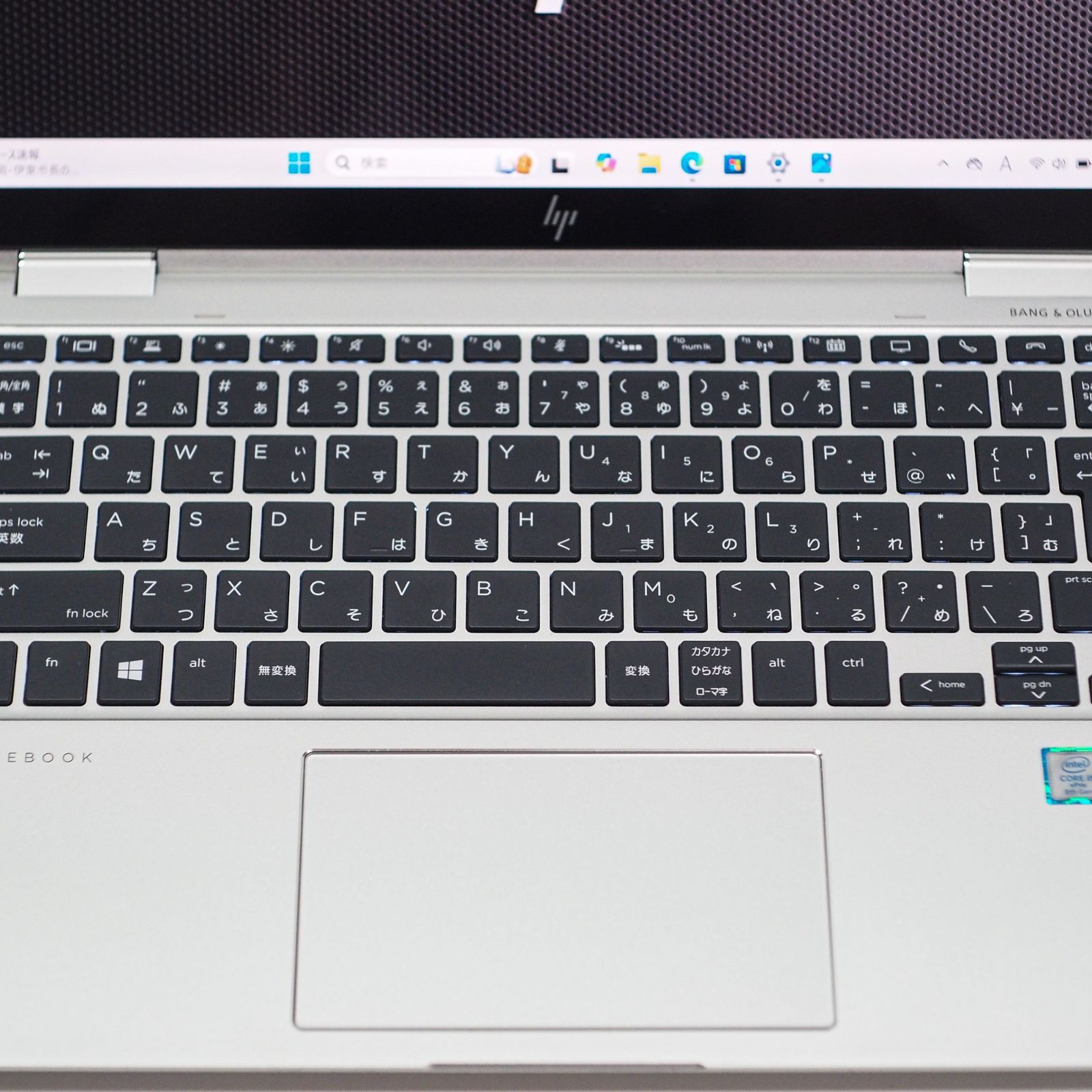 HP Elite Book x360、512GB SSD、16 GBメモリ、Windows 11 pro、整備