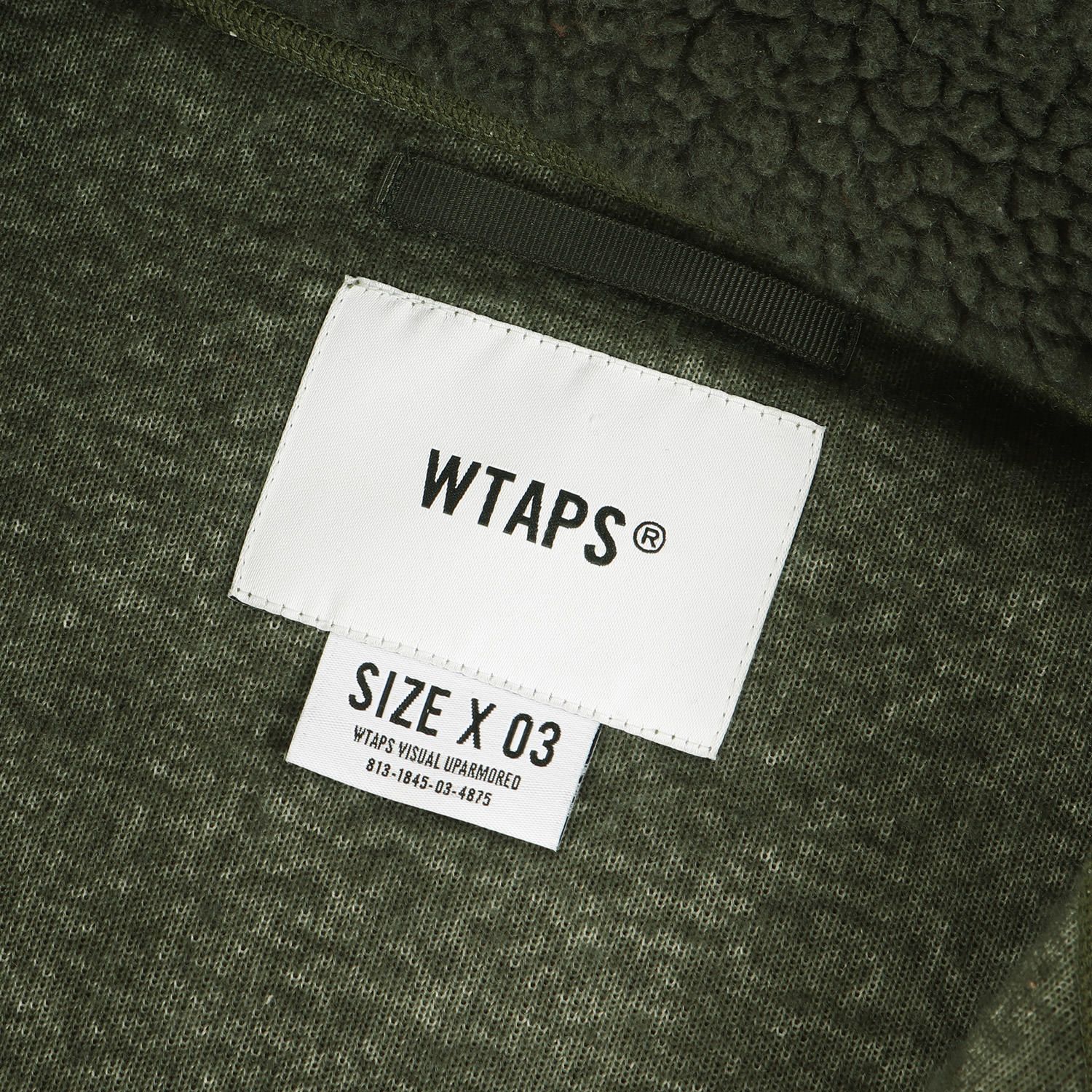 wtaps ダブルタップス Mech ハーフジップ フリース｜メンズ