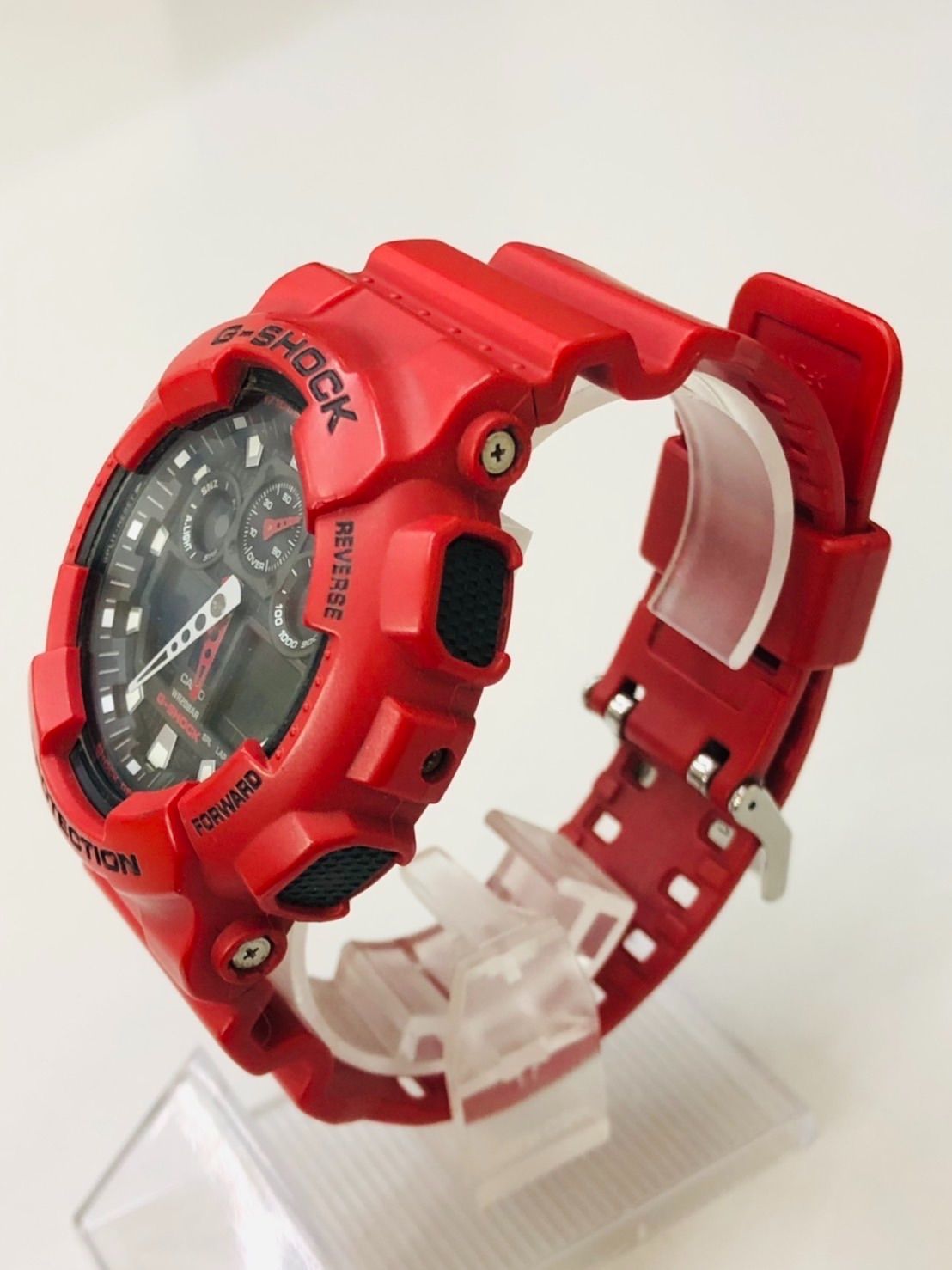 G-SHOCK デジアナ ワイドフェイス GA-100B-4AJF 電池交換済 - OTH