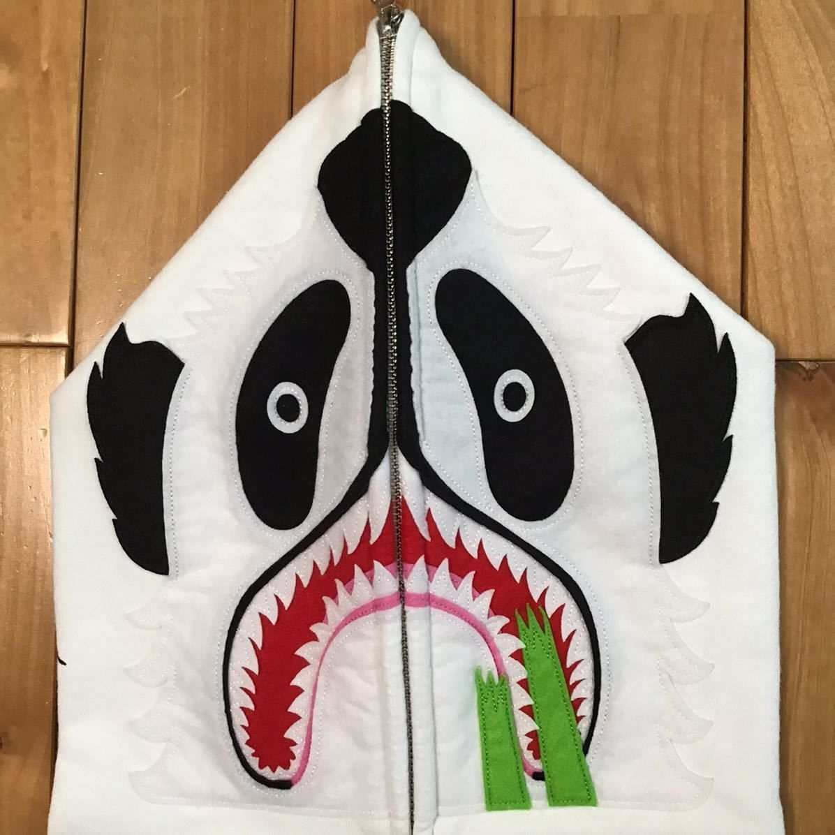 ☆蓄光☆ XL City camo パンダ パーカー Panda full zip hoodie a