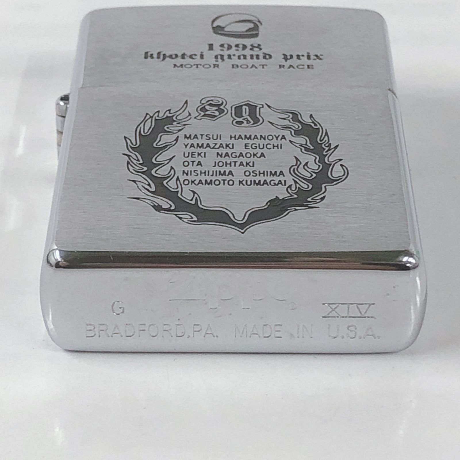 ZIPPO 競艇 モーターボートレース 1998 賞金王 - メルカリ