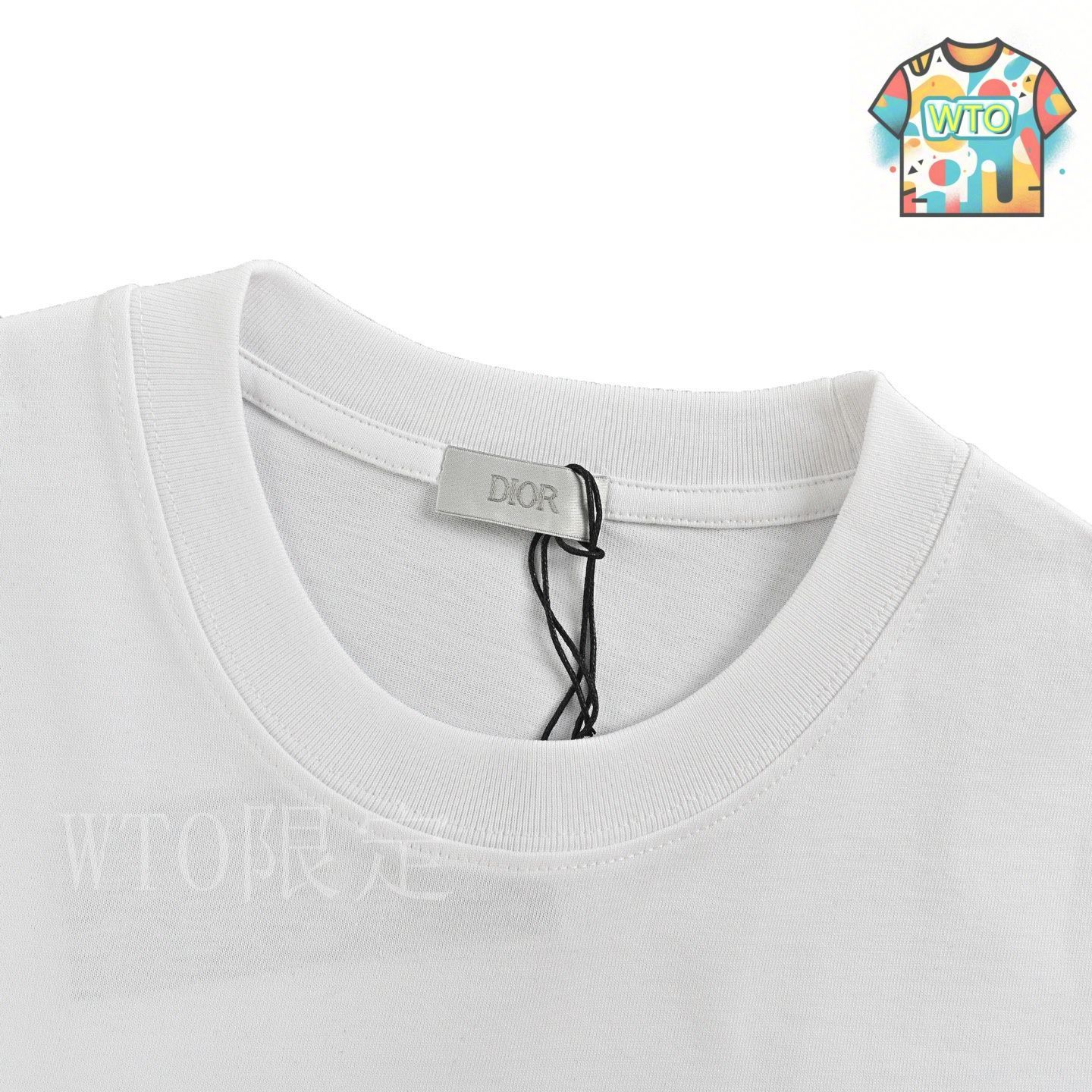10754【美品・22SS】Dior☆刺繍ロゴ定番カラー白tシャツ　入手困難 今日特価】Dior ピン刺繍アルファベットロゴ T シャツ-3 - メルカリ