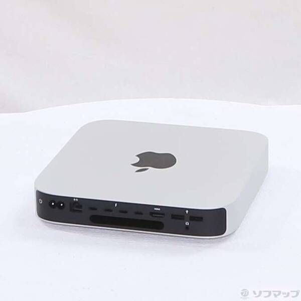  〔 品〕 Mac mini Early-2025 MNH 73 J A Apple M 2 Pro 10コアCPU_16コアGPU 32 GB SSD 1 TB シルバー 〔macOS v 15.5〕 258 Macデスクトップ デスクトップPC